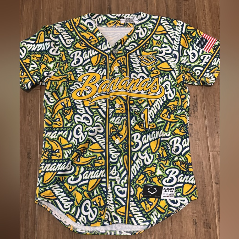 Savannah Bananas Baseball Youth Jersey